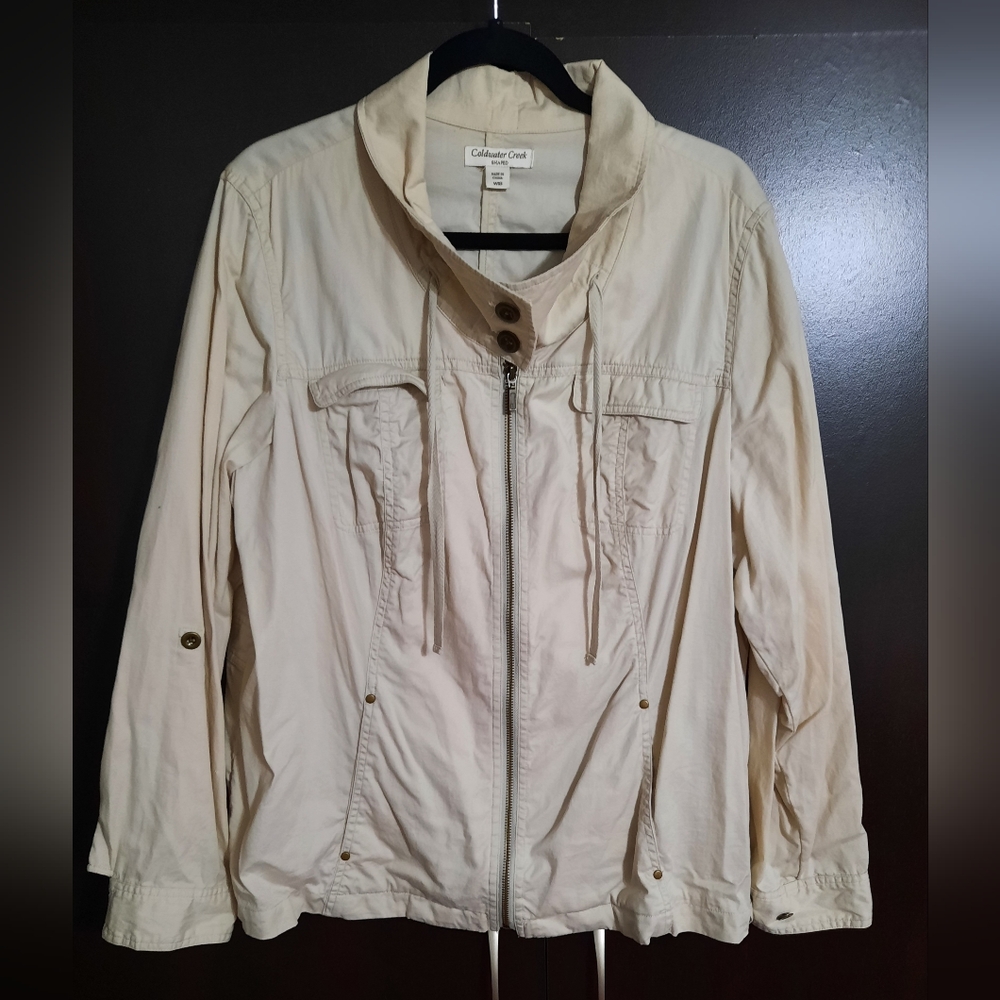 Coldwater Creek Casual Lightweight Jacket